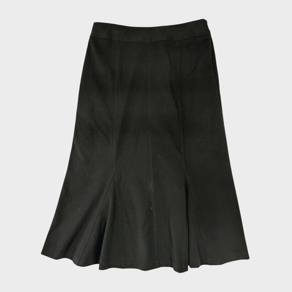 JM Collection Dresses & Skirts - JM Collection Side Zipper 12 Polyester Rayon Spandex Knee Length Black Skirt